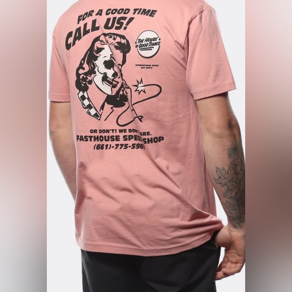 Fasthouse Vintage Pink Graphic Tee